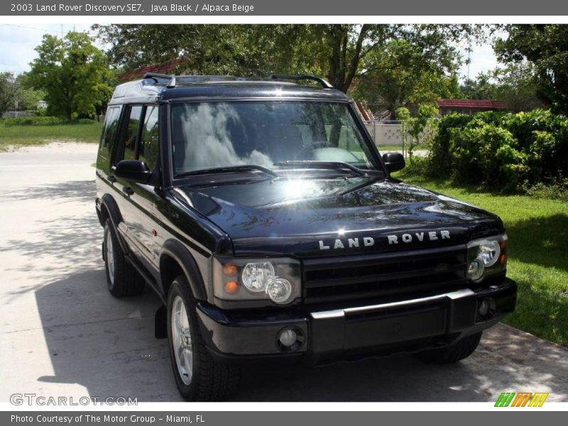 Java Black / Alpaca Beige 2003 Land Rover Discovery SE7