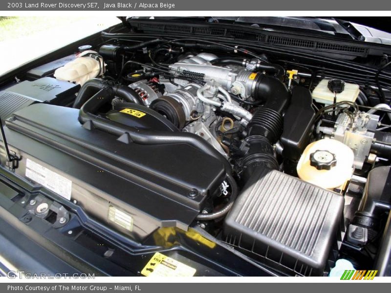 Java Black / Alpaca Beige 2003 Land Rover Discovery SE7