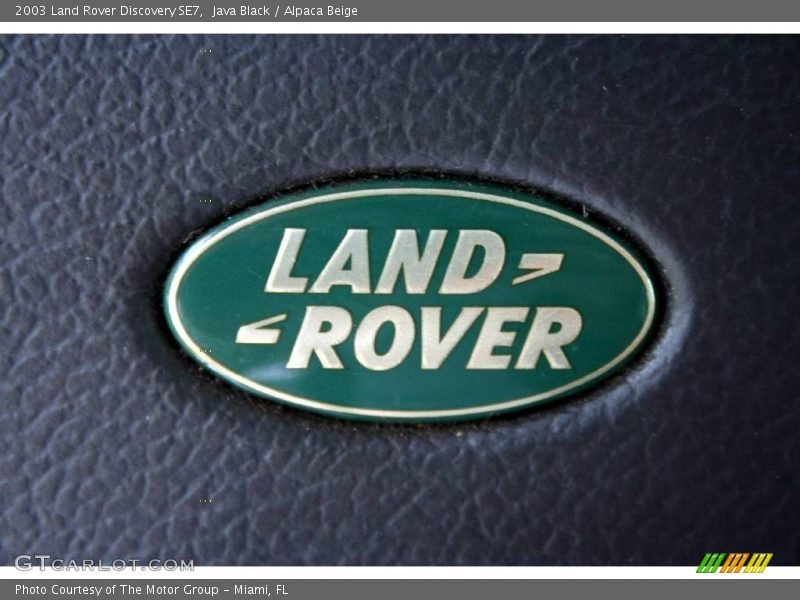 Java Black / Alpaca Beige 2003 Land Rover Discovery SE7