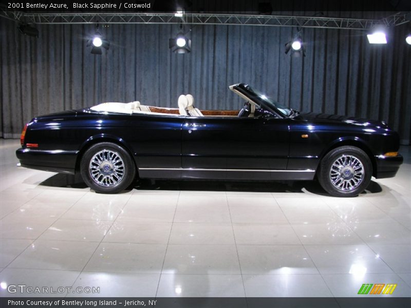 Black Sapphire / Cotswold 2001 Bentley Azure