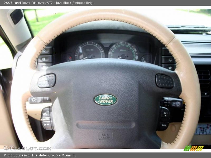 Java Black / Alpaca Beige 2003 Land Rover Discovery SE7
