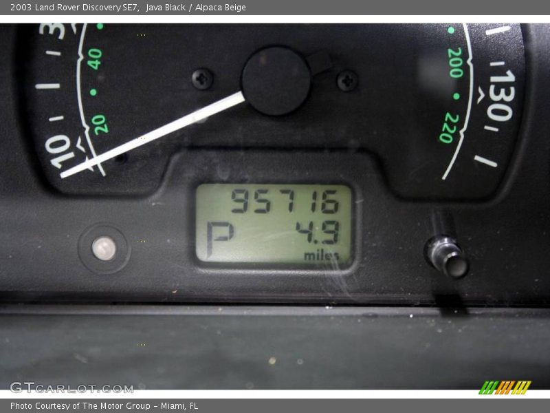 Java Black / Alpaca Beige 2003 Land Rover Discovery SE7