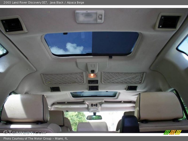 Java Black / Alpaca Beige 2003 Land Rover Discovery SE7