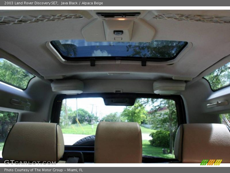 Java Black / Alpaca Beige 2003 Land Rover Discovery SE7