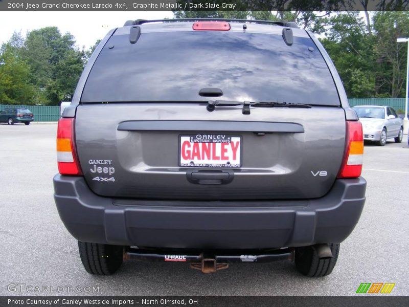 Graphite Metallic / Dark Slate Gray 2004 Jeep Grand Cherokee Laredo 4x4