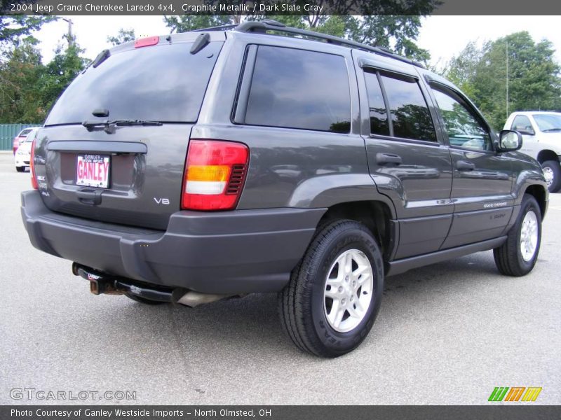 Graphite Metallic / Dark Slate Gray 2004 Jeep Grand Cherokee Laredo 4x4