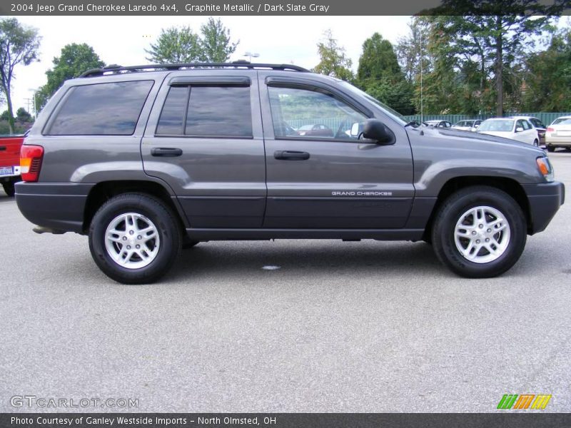 Graphite Metallic / Dark Slate Gray 2004 Jeep Grand Cherokee Laredo 4x4