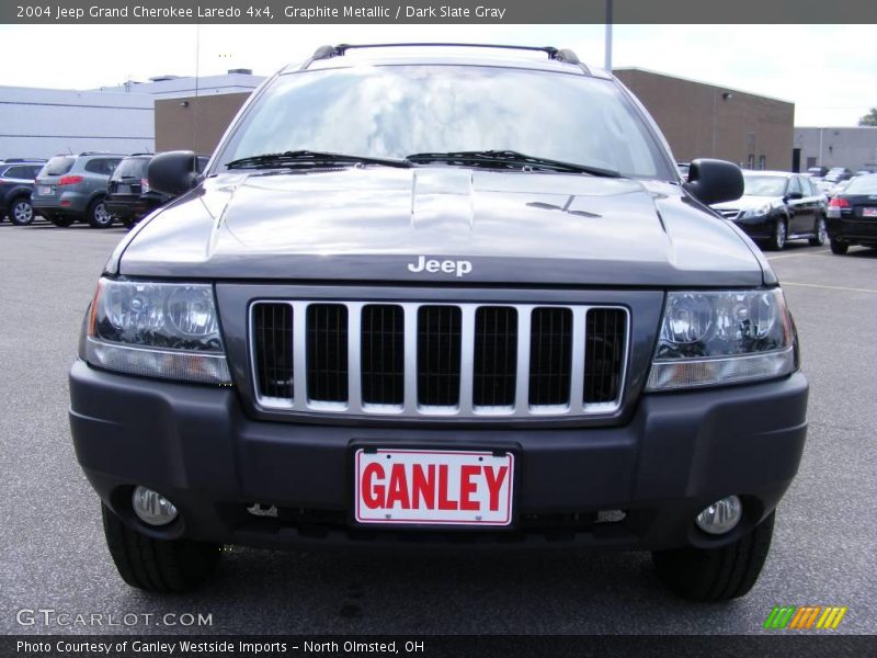 Graphite Metallic / Dark Slate Gray 2004 Jeep Grand Cherokee Laredo 4x4