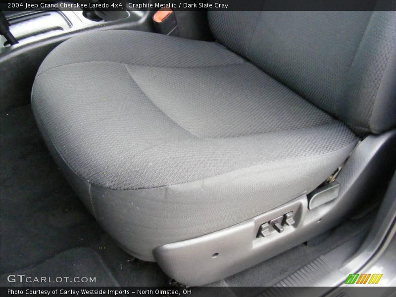 Graphite Metallic / Dark Slate Gray 2004 Jeep Grand Cherokee Laredo 4x4