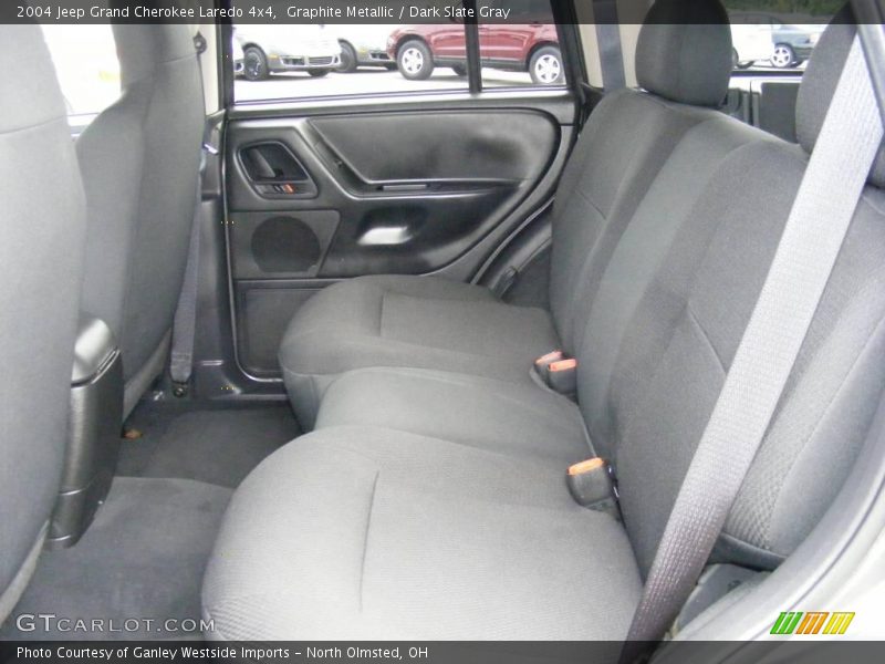 Graphite Metallic / Dark Slate Gray 2004 Jeep Grand Cherokee Laredo 4x4