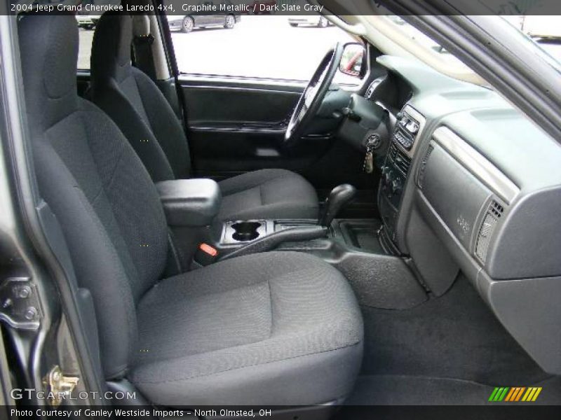 Graphite Metallic / Dark Slate Gray 2004 Jeep Grand Cherokee Laredo 4x4