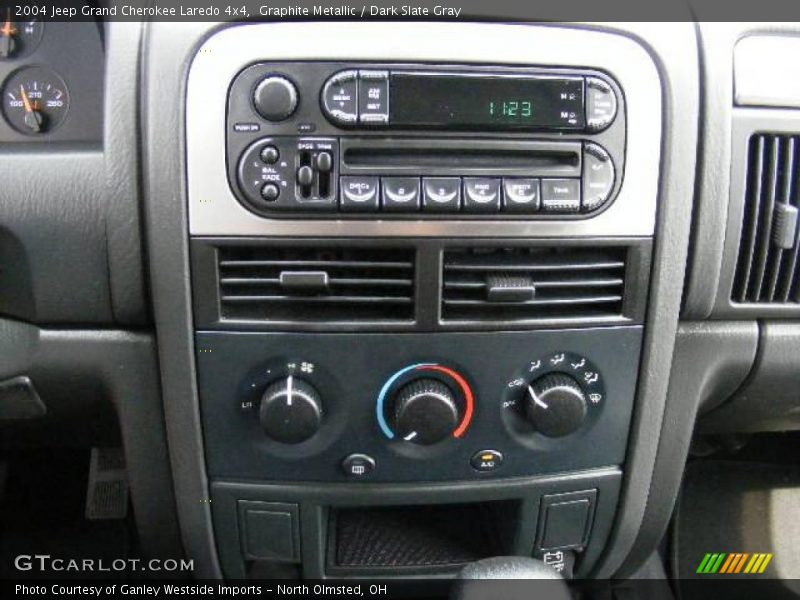Graphite Metallic / Dark Slate Gray 2004 Jeep Grand Cherokee Laredo 4x4