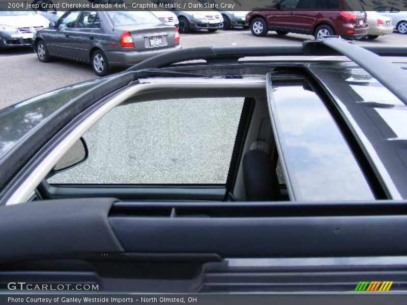 Graphite Metallic / Dark Slate Gray 2004 Jeep Grand Cherokee Laredo 4x4