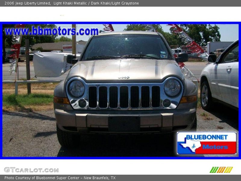 Light Khaki Metallic / Dark Khaki/Light Graystone 2006 Jeep Liberty Limited