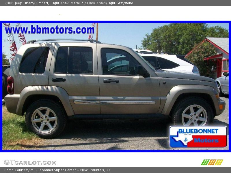 Light Khaki Metallic / Dark Khaki/Light Graystone 2006 Jeep Liberty Limited