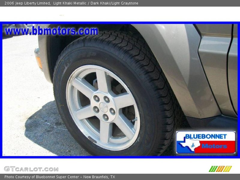 Light Khaki Metallic / Dark Khaki/Light Graystone 2006 Jeep Liberty Limited