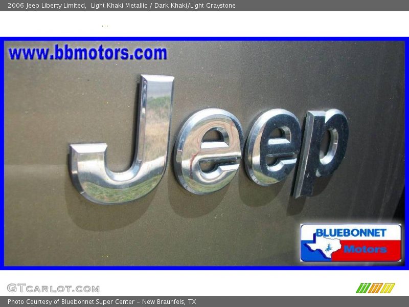Light Khaki Metallic / Dark Khaki/Light Graystone 2006 Jeep Liberty Limited