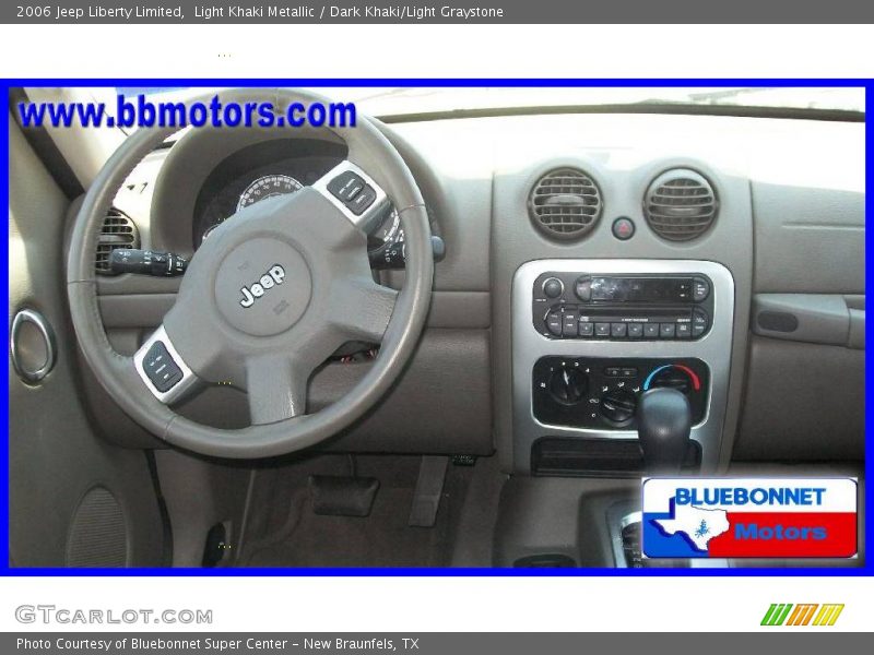 Light Khaki Metallic / Dark Khaki/Light Graystone 2006 Jeep Liberty Limited