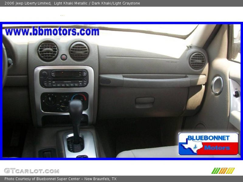 Light Khaki Metallic / Dark Khaki/Light Graystone 2006 Jeep Liberty Limited