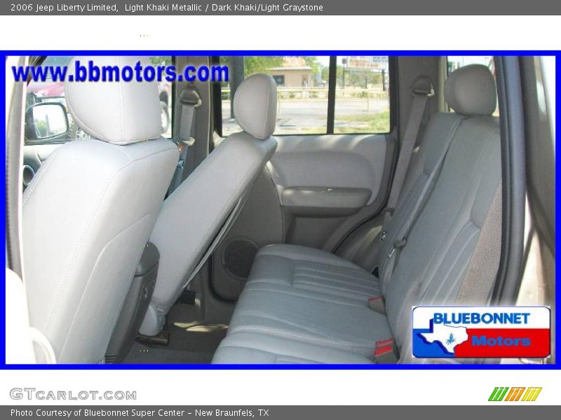Light Khaki Metallic / Dark Khaki/Light Graystone 2006 Jeep Liberty Limited