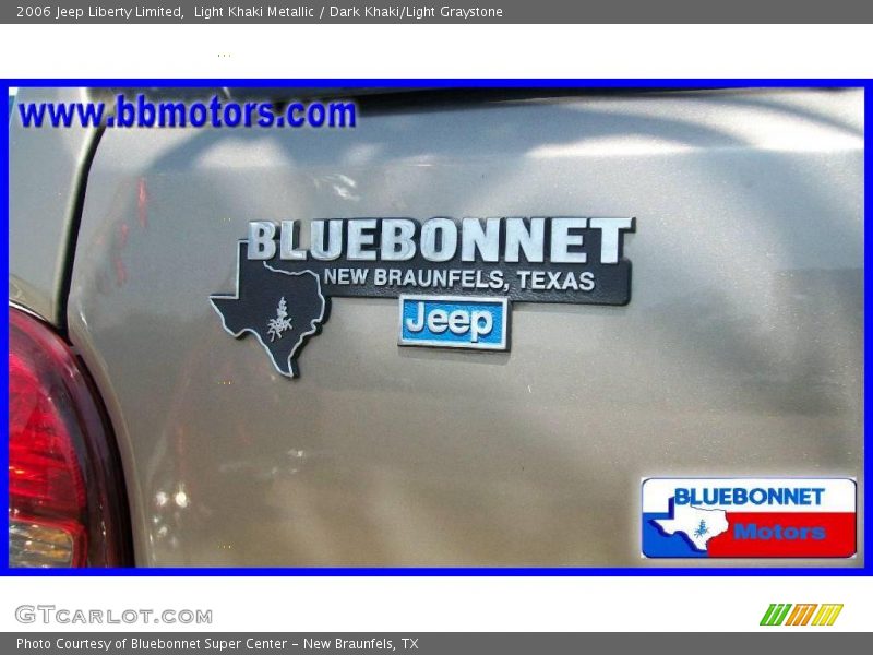 Light Khaki Metallic / Dark Khaki/Light Graystone 2006 Jeep Liberty Limited
