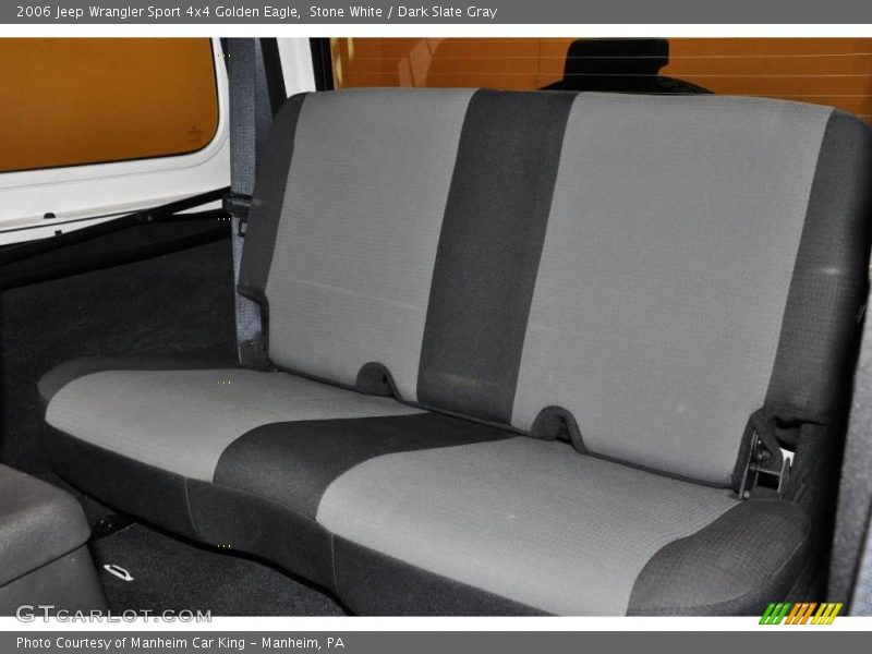 Stone White / Dark Slate Gray 2006 Jeep Wrangler Sport 4x4 Golden Eagle