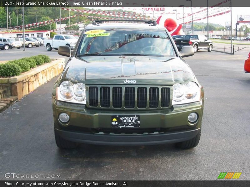 Jeep Green Metallic / Khaki 2007 Jeep Grand Cherokee Laredo