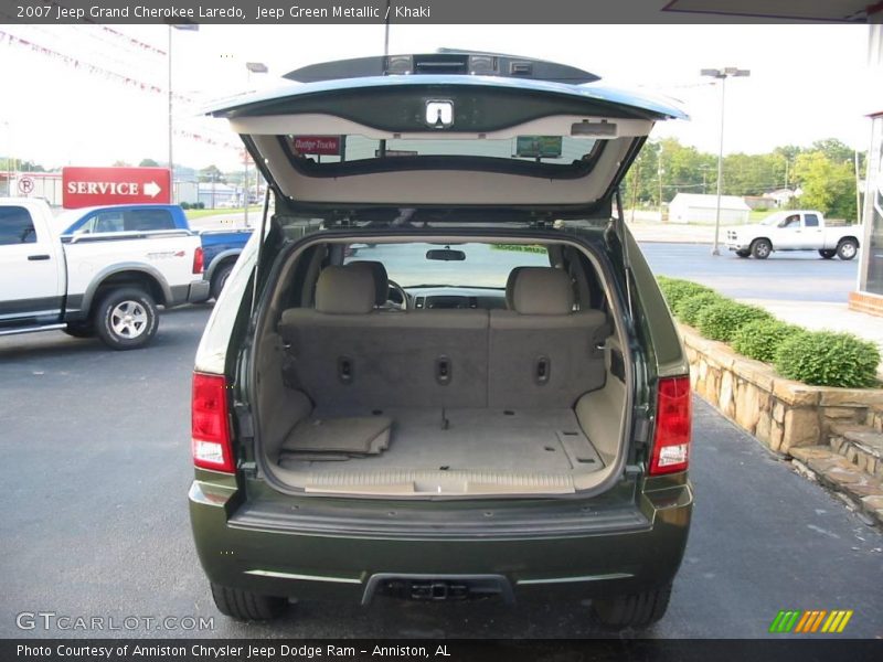 Jeep Green Metallic / Khaki 2007 Jeep Grand Cherokee Laredo