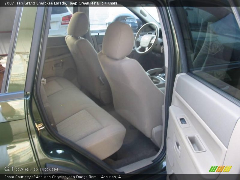 Jeep Green Metallic / Khaki 2007 Jeep Grand Cherokee Laredo