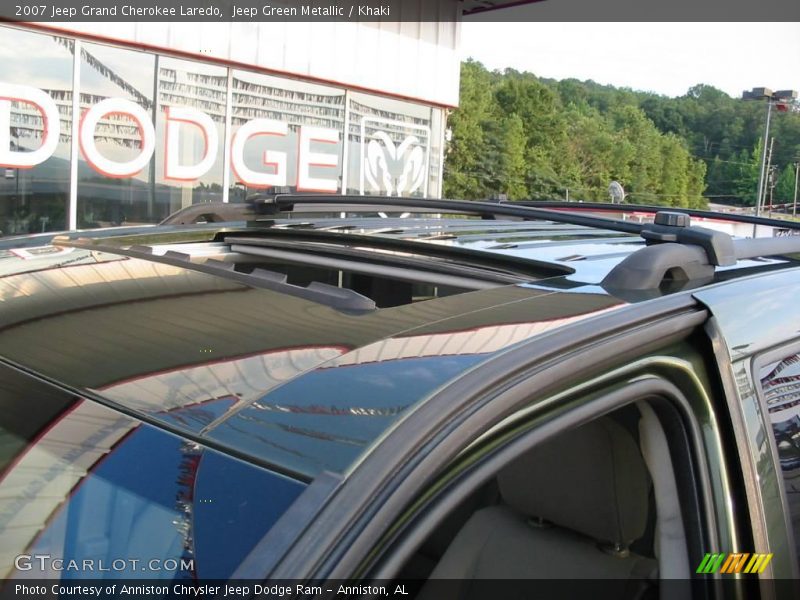 Jeep Green Metallic / Khaki 2007 Jeep Grand Cherokee Laredo