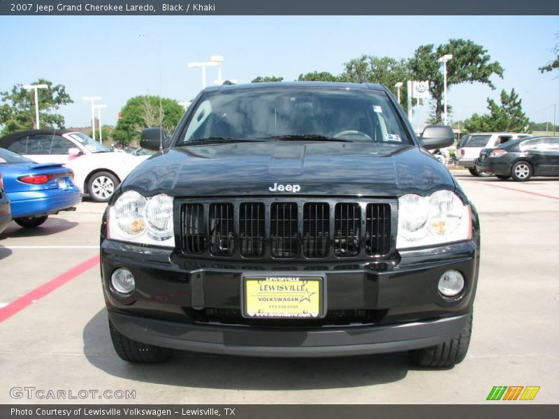 Black / Khaki 2007 Jeep Grand Cherokee Laredo