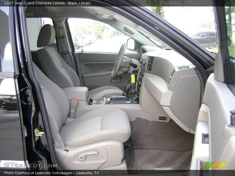 Black / Khaki 2007 Jeep Grand Cherokee Laredo