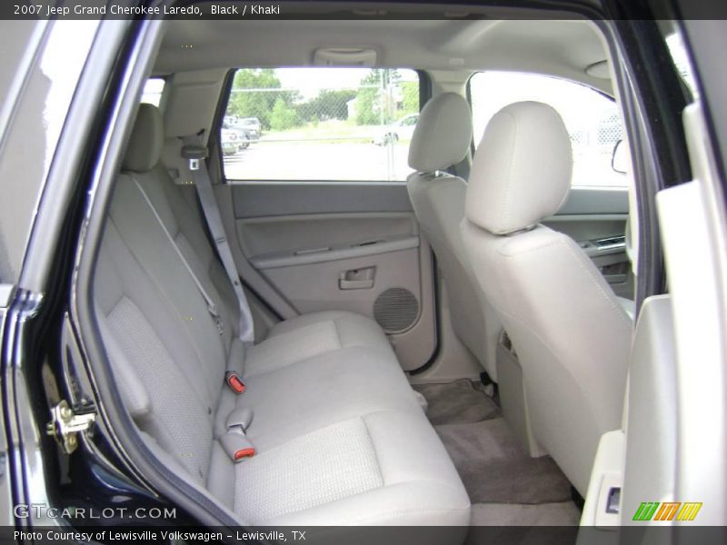 Black / Khaki 2007 Jeep Grand Cherokee Laredo