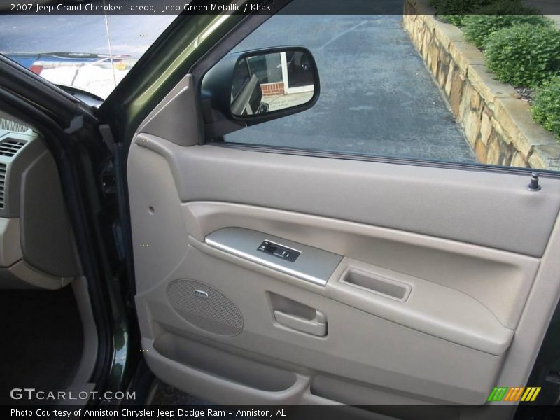 Jeep Green Metallic / Khaki 2007 Jeep Grand Cherokee Laredo