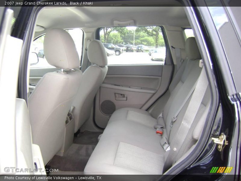 Black / Khaki 2007 Jeep Grand Cherokee Laredo