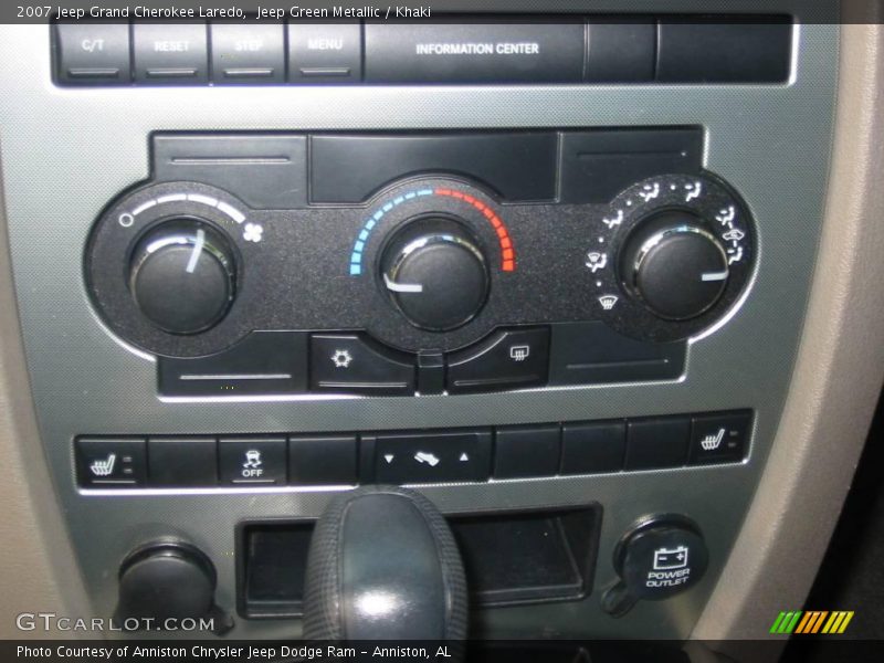 Jeep Green Metallic / Khaki 2007 Jeep Grand Cherokee Laredo