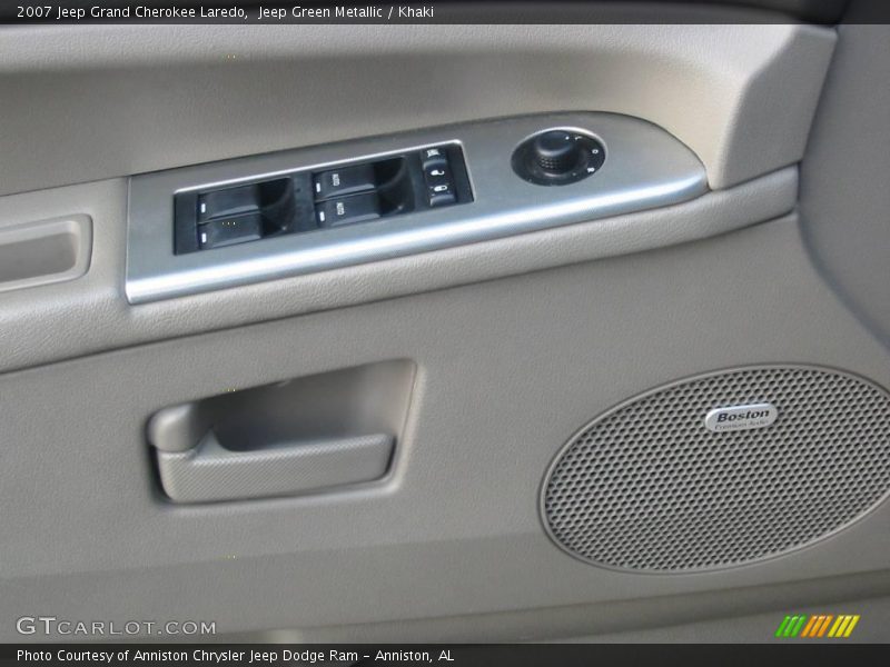 Jeep Green Metallic / Khaki 2007 Jeep Grand Cherokee Laredo