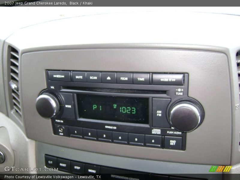 Black / Khaki 2007 Jeep Grand Cherokee Laredo