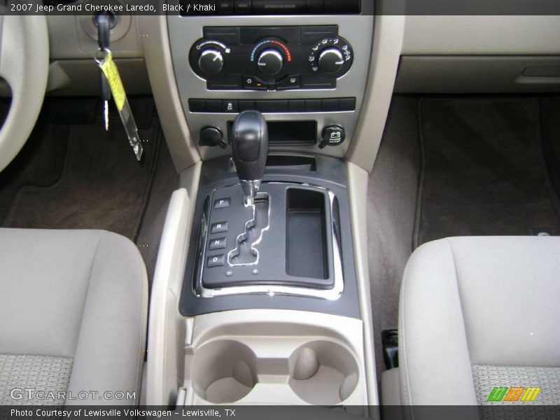 Black / Khaki 2007 Jeep Grand Cherokee Laredo