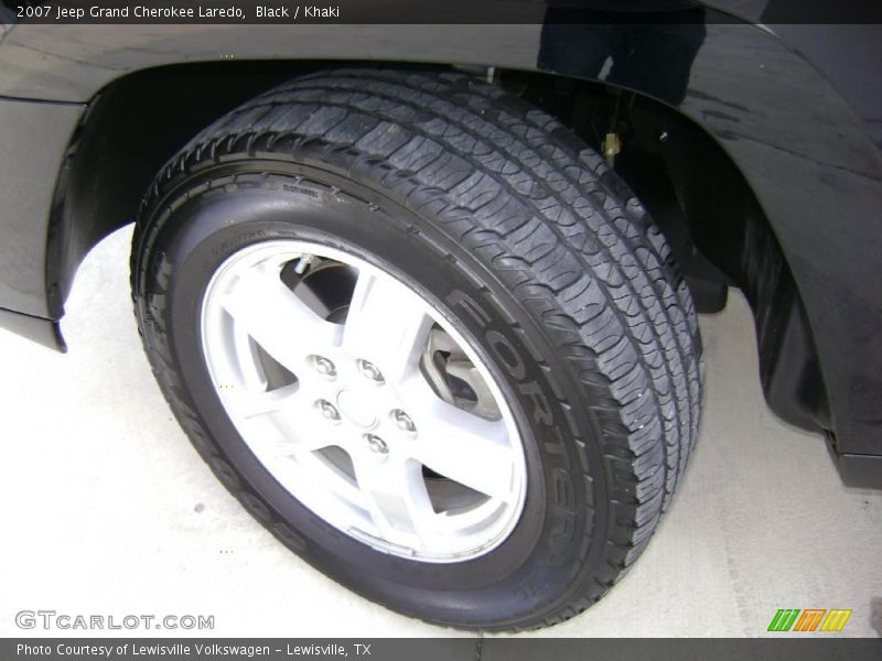 Black / Khaki 2007 Jeep Grand Cherokee Laredo