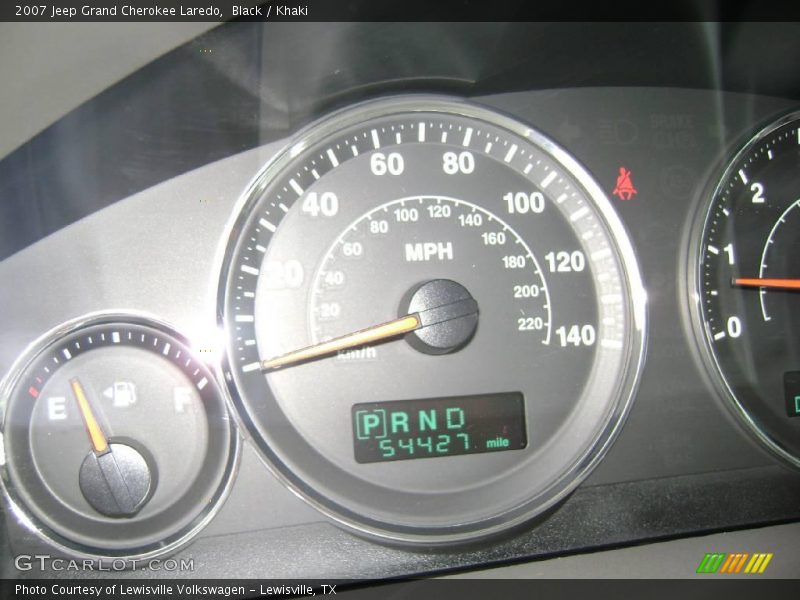 Black / Khaki 2007 Jeep Grand Cherokee Laredo