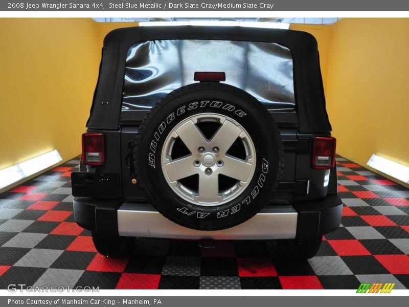 Steel Blue Metallic / Dark Slate Gray/Medium Slate Gray 2008 Jeep Wrangler Sahara 4x4