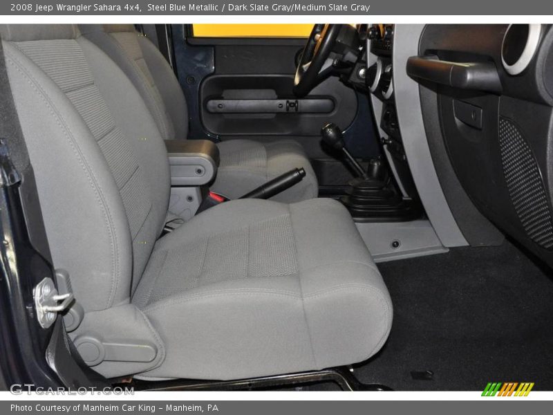 Steel Blue Metallic / Dark Slate Gray/Medium Slate Gray 2008 Jeep Wrangler Sahara 4x4