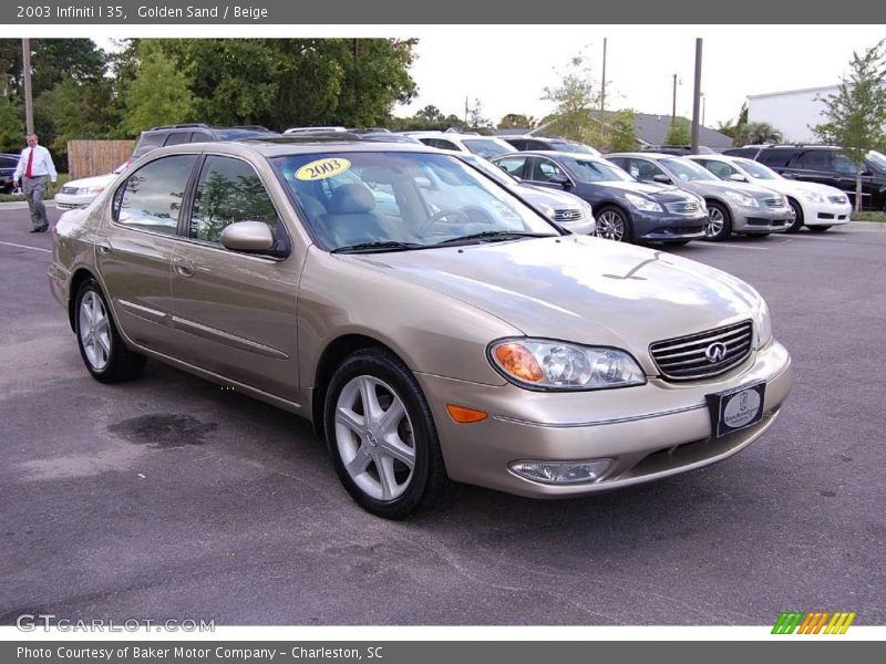 Golden Sand / Beige 2003 Infiniti I 35