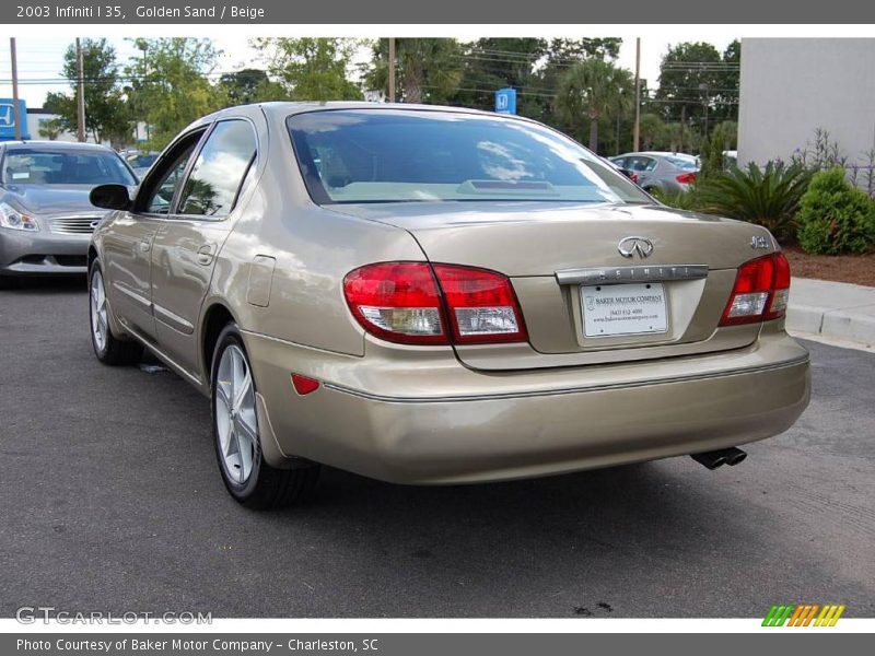 Golden Sand / Beige 2003 Infiniti I 35