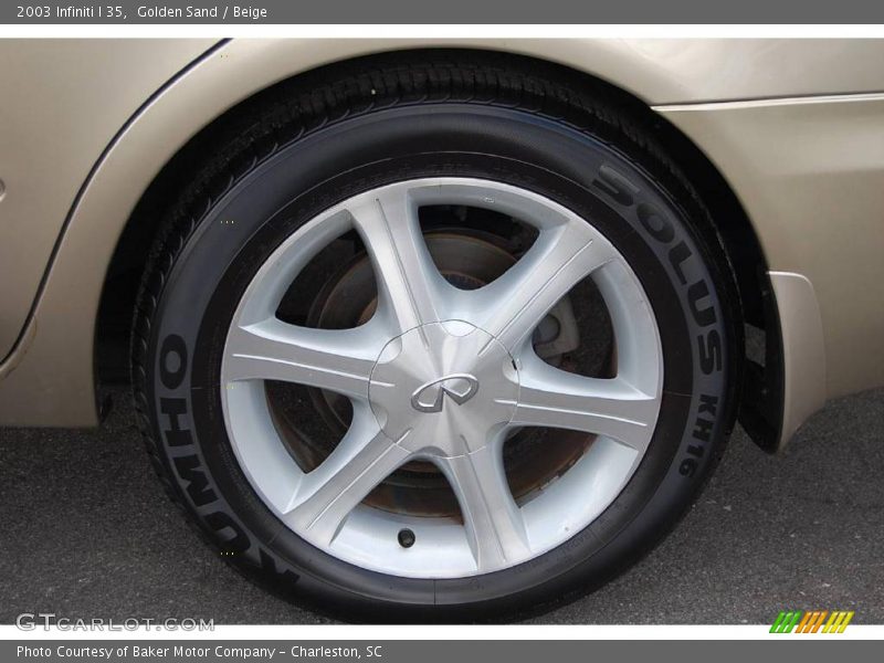 Golden Sand / Beige 2003 Infiniti I 35