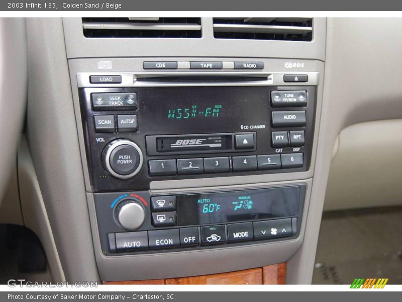 Golden Sand / Beige 2003 Infiniti I 35