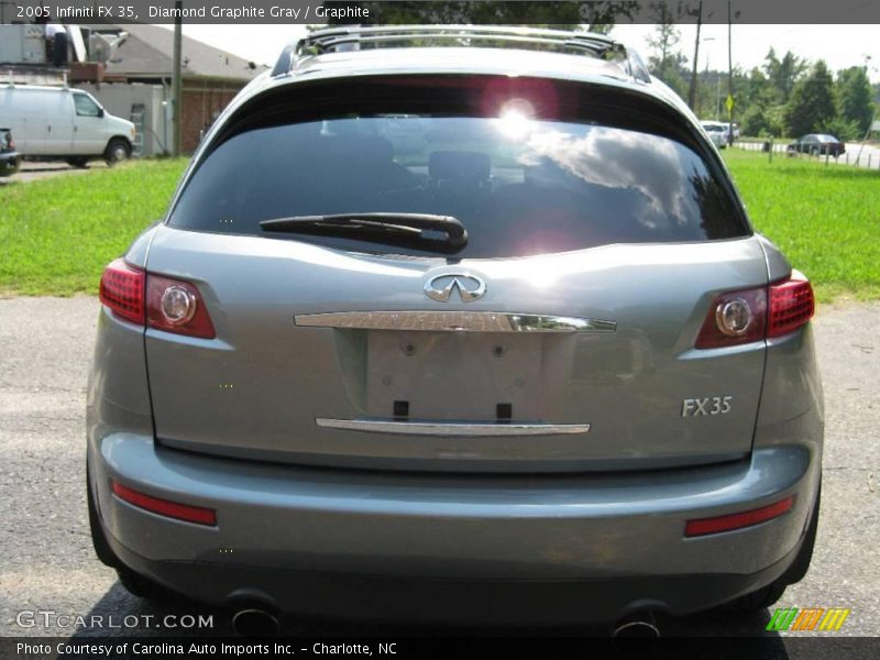 Diamond Graphite Gray / Graphite 2005 Infiniti FX 35