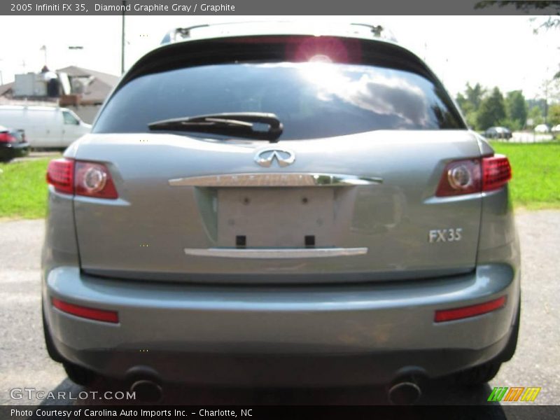Diamond Graphite Gray / Graphite 2005 Infiniti FX 35