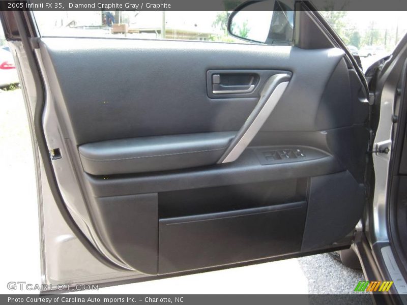 Diamond Graphite Gray / Graphite 2005 Infiniti FX 35